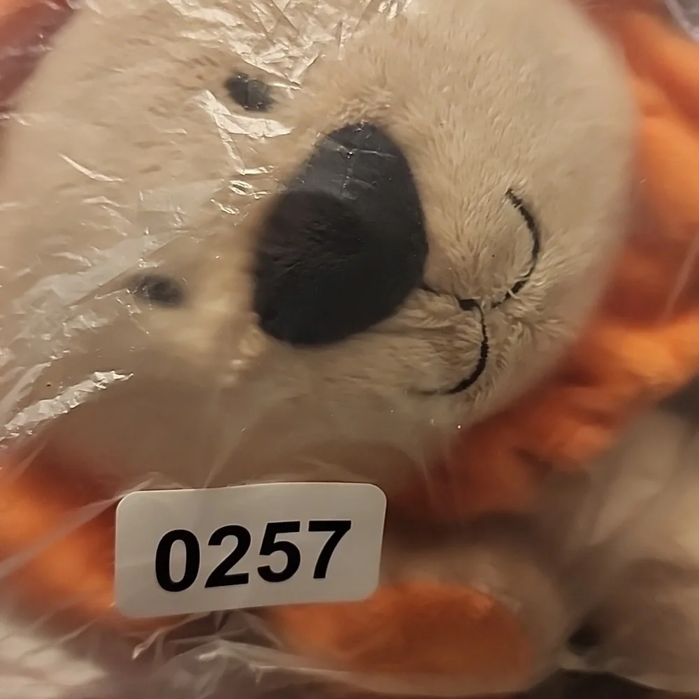 Just one year by Carter's  plush lion toy Orange mane